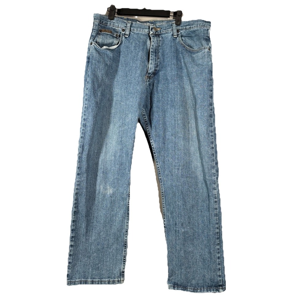 Wrangler Jeans Mens Size 36 x 29 Advanced Comfort Blue Denim MGW25MW Straight